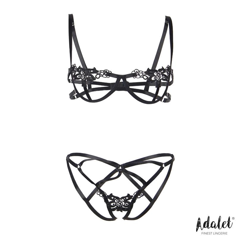 ADALET LINGERIE - EMMA OPEN BRA AND OPEN PANTIES SET