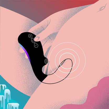 LELO - ENIGMA DOBLE SONIC CLITORIS SUCKER WITH APP BLACK