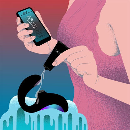LELO - ENIGMA DOBLE SONIC CLITORIS SUCKER WITH APP BLACK