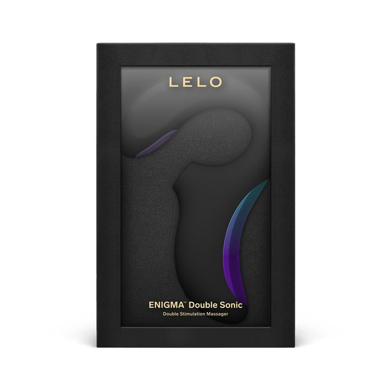LELO - ENIGMA DOBLE SONIC CLITORIS SUCKER WITH APP BLACK