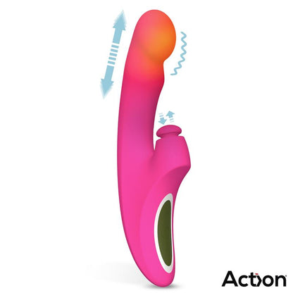 ACTION - ENLES VIBE WITH BEATING BALL, THRUSTING Y HEAT FUNCTION
