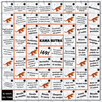 DIVERTY SEX - EROTIC BOARD GAME THE JUMP OF THE TIGER