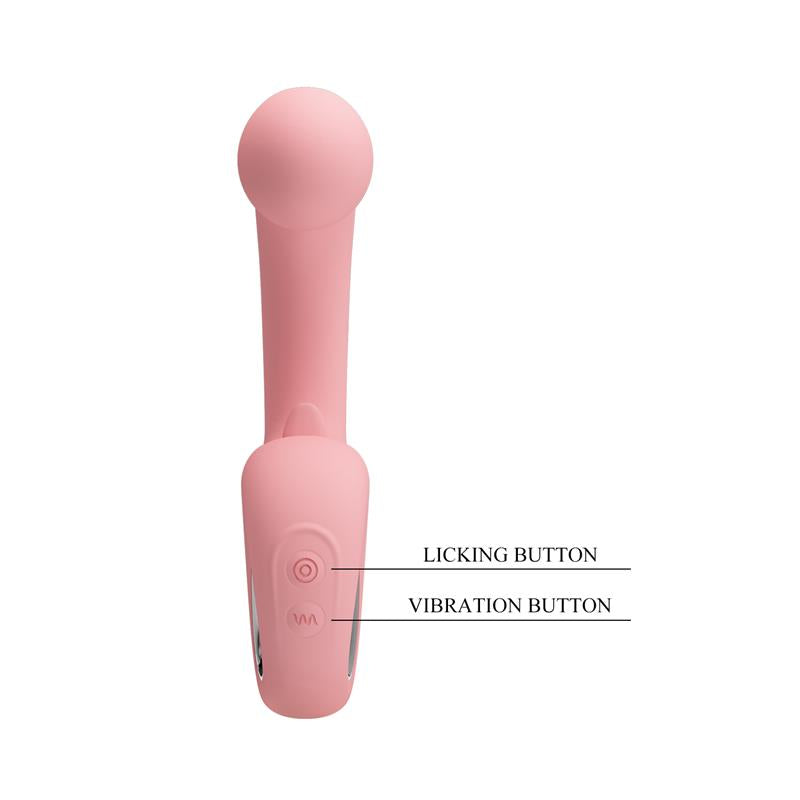 PRETTYLOVE - ERYNNYES VIBRATOR WITH LICKING
