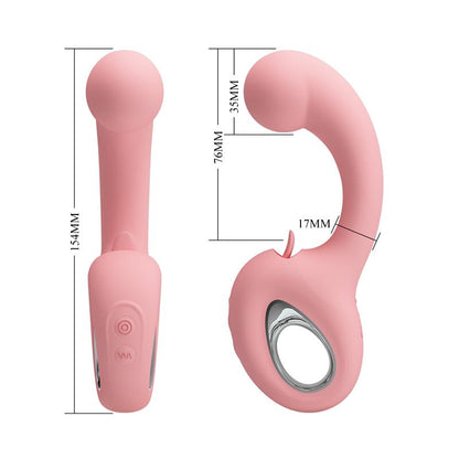 PRETTYLOVE - ERYNNYES VIBRATOR WITH LICKING