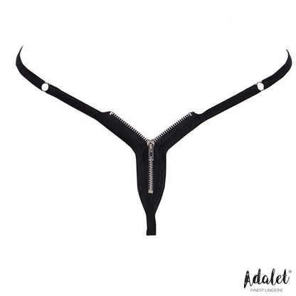 ADALET LINGERIE - ESTHER THONG WITH ZIPPER
