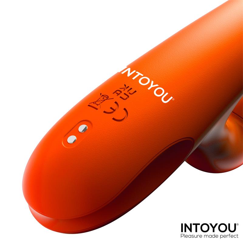 INTOYOU - ETHAN VIBRATOR 360º G-SPOT MASSAGE WITH MULTIFUNCTION CAPS