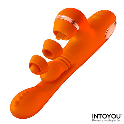 INTOYOU - ETHAN VIBRATOR 360º G-SPOT MASSAGE WITH MULTIFUNCTION CAPS