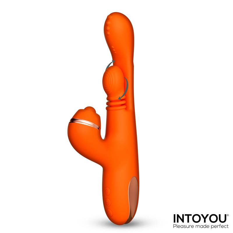 INTOYOU - ETHAN VIBRATOR 360º G-SPOT MASSAGE WITH MULTIFUNCTION CAPS