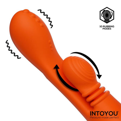 INTOYOU - ETHAN VIBRATOR 360º G-SPOT MASSAGE WITH MULTIFUNCTION CAPS