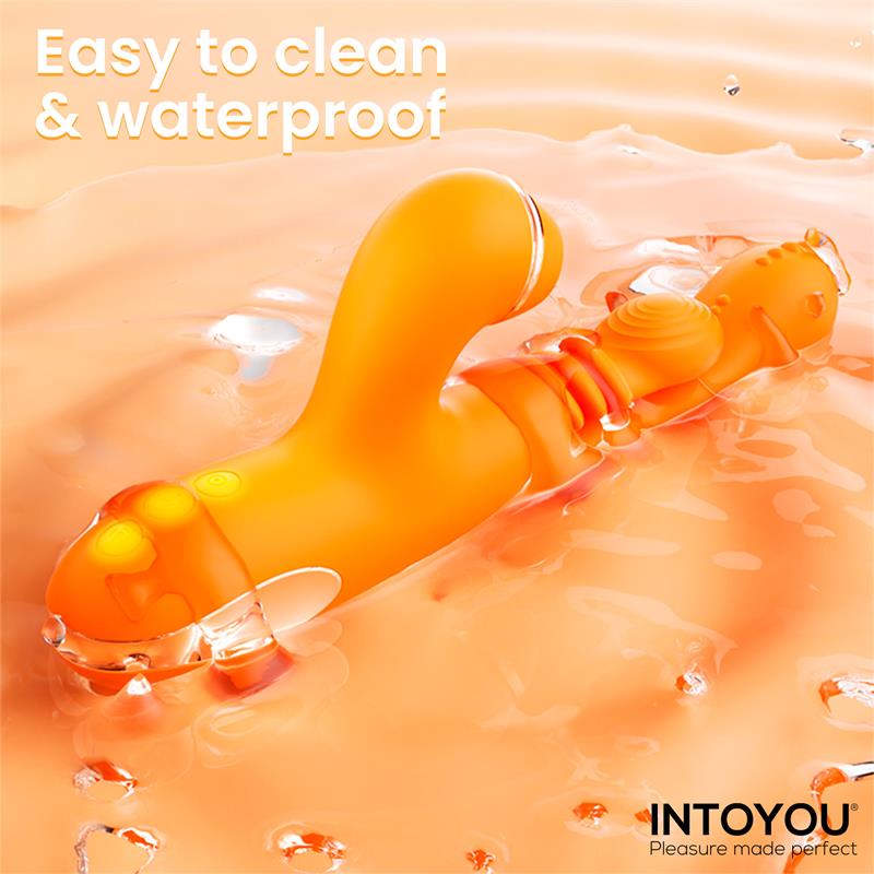 INTOYOU - ETHAN VIBRATOR 360º G-SPOT MASSAGE WITH MULTIFUNCTION CAPS