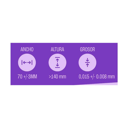 UNIQ - EVA FEMALE CONDOMS NO LATEX 3 PCS