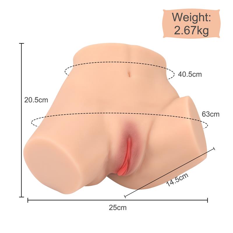 XISE - EVA REALISTIC MASTURBATOR 2.6 KG