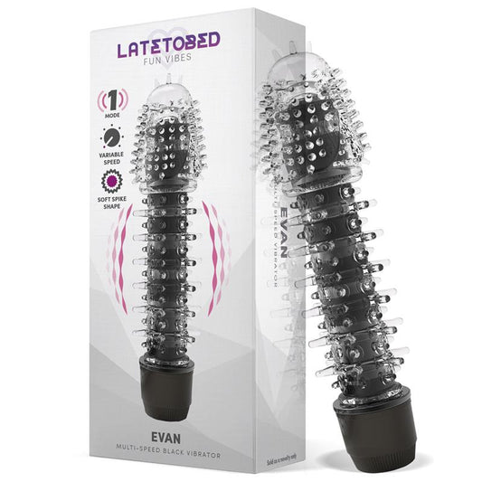LATETOBED - EVAN MULTI-SPEED VIBE BLACK