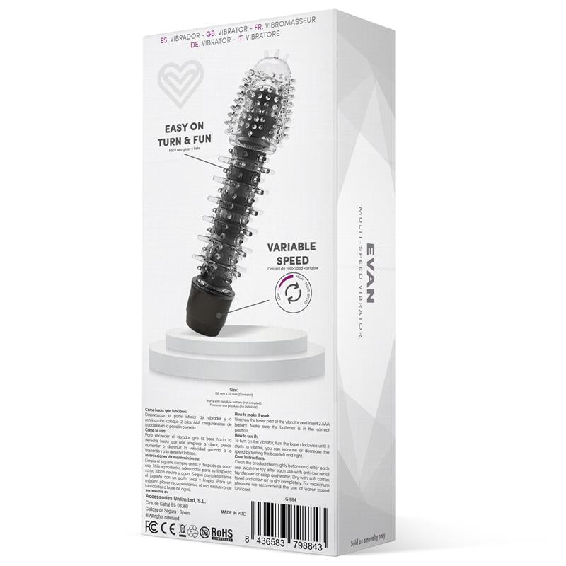 LATETOBED - EVAN MULTI-SPEED VIBE BLACK