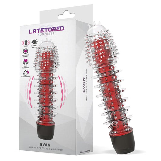 LATETOBED - EVAN VIBE MULTI SPEED RED