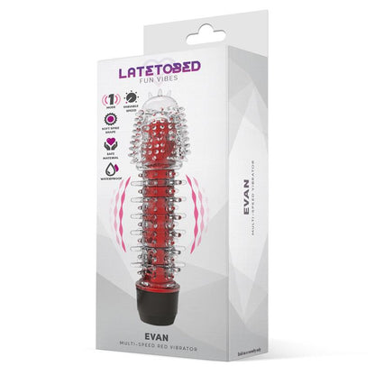 LATETOBED - EVAN VIBE MULTI SPEED RED