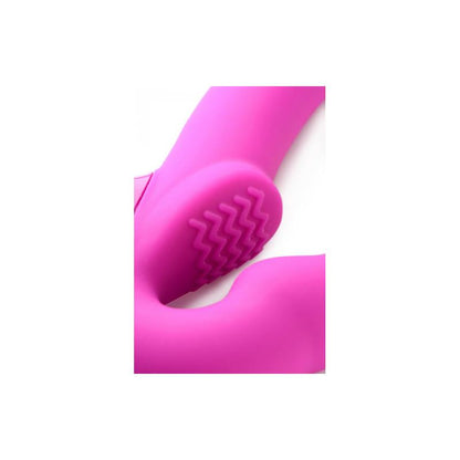 STRAP U - EVOKE VIBRATING STRAPLESS STRAP-ON PINK