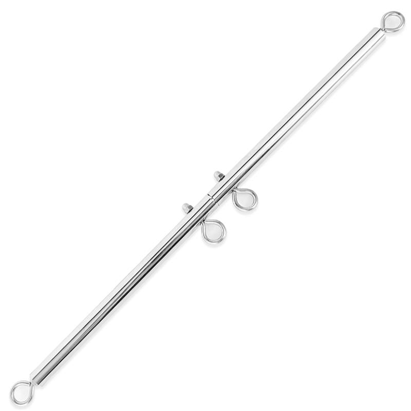 LATETOBED BDSM LINE - EXPANDABLE SPREADER SILVER BAR