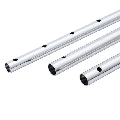 LATETOBED BDSM LINE - EXPANDABLE SPREADER SILVER BAR
