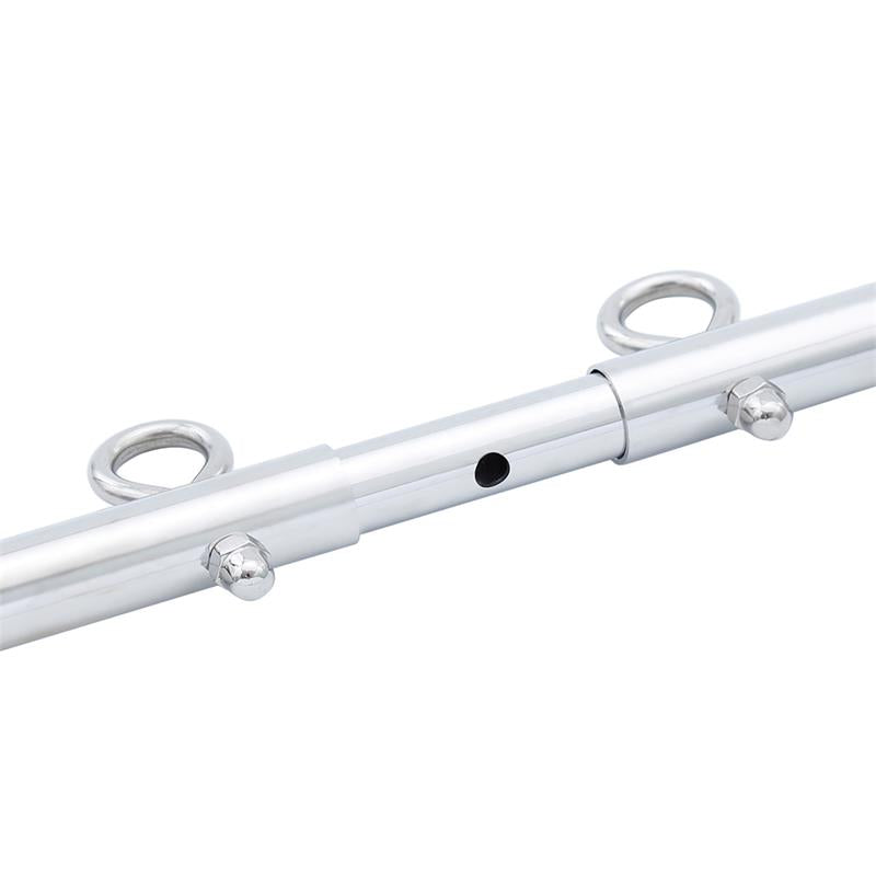 LATETOBED BDSM LINE - EXPANDABLE SPREADER SILVER BAR