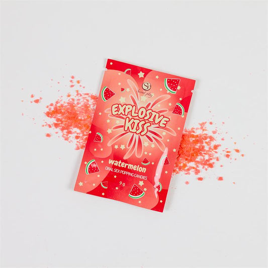 SECRET PLAY - EXPLOSIVE ORAL SEX POPPING CANDIES - SINGLE UNIT WATERMELON FLAVOR
