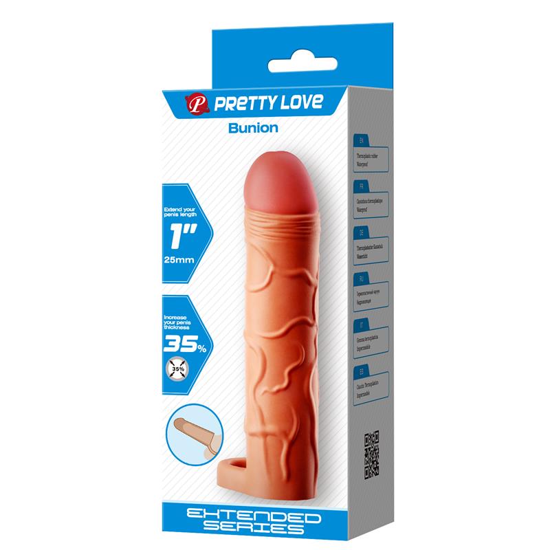 PRETTYLOVE - EXTENDED PENIS SLEEVE 1 BUNION
