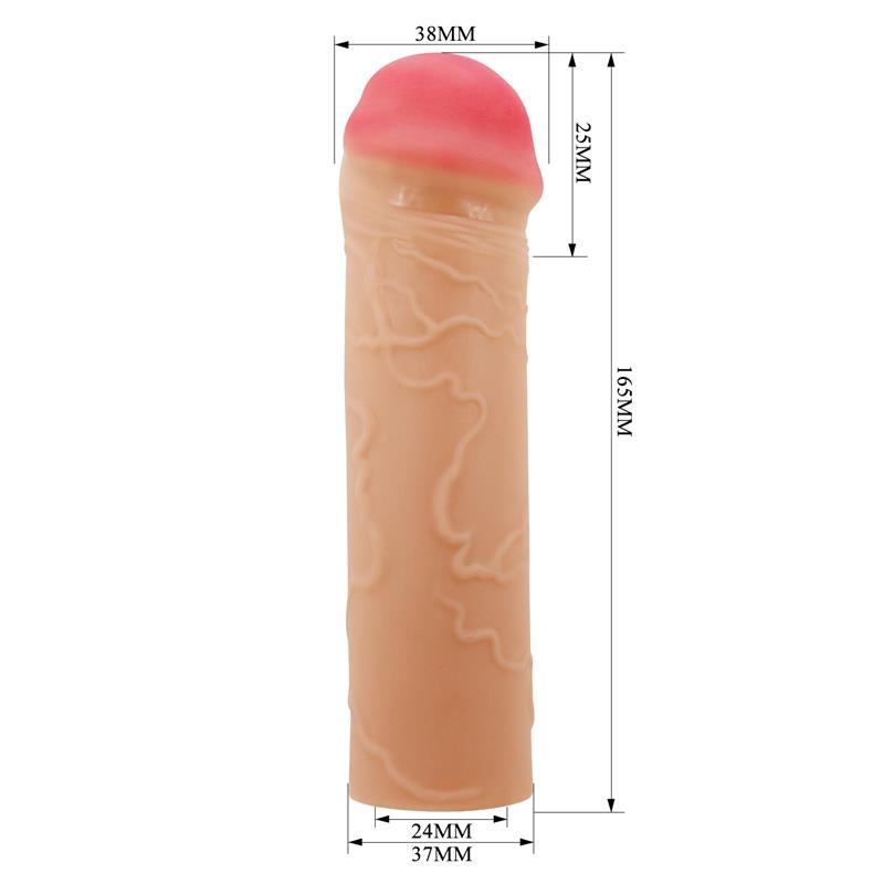 PRETTYLOVE - EXTENDED PENIS SLEEVE 1 NILE