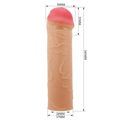 PRETTYLOVE - EXTENDED PENIS SLEEVE 1 NILE