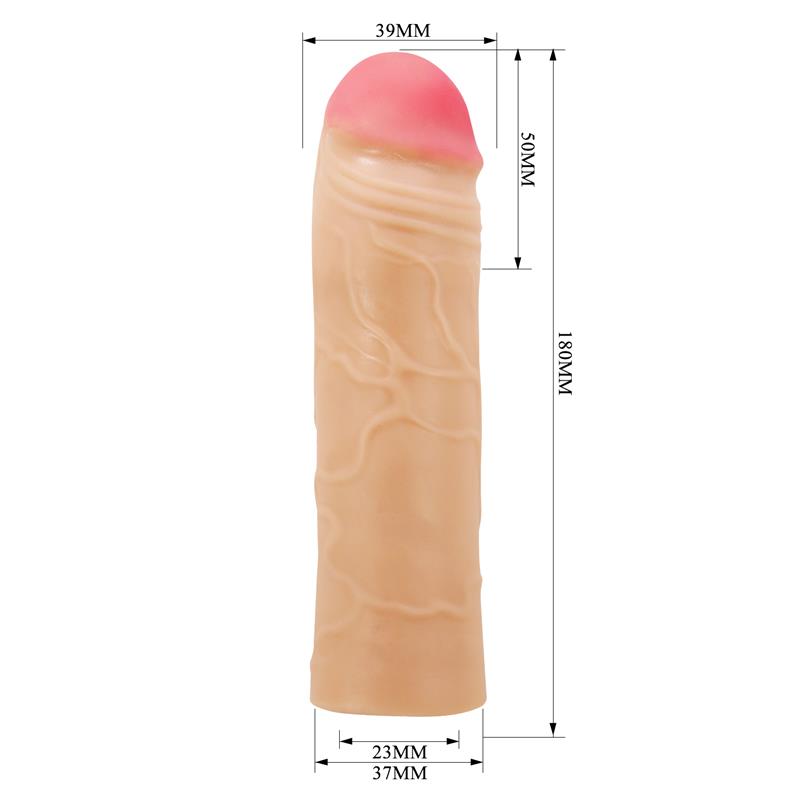 PRETTYLOVE - EXTENDED PENIS SLEEVE 2 CHANE