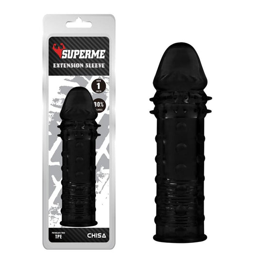 CHISA - EXTRA TEXTURE SLEEVE BLACK