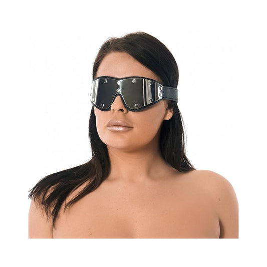 BONDAGE PLAY - EYEMASK WITH METAL-ADJUSTABLE