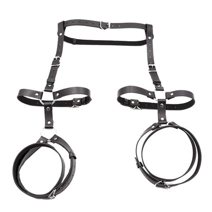 INTOYOU BDSM LINE - FABIAN LEG AND WAIST BONDAGE HARNESS ADJUSTABLE