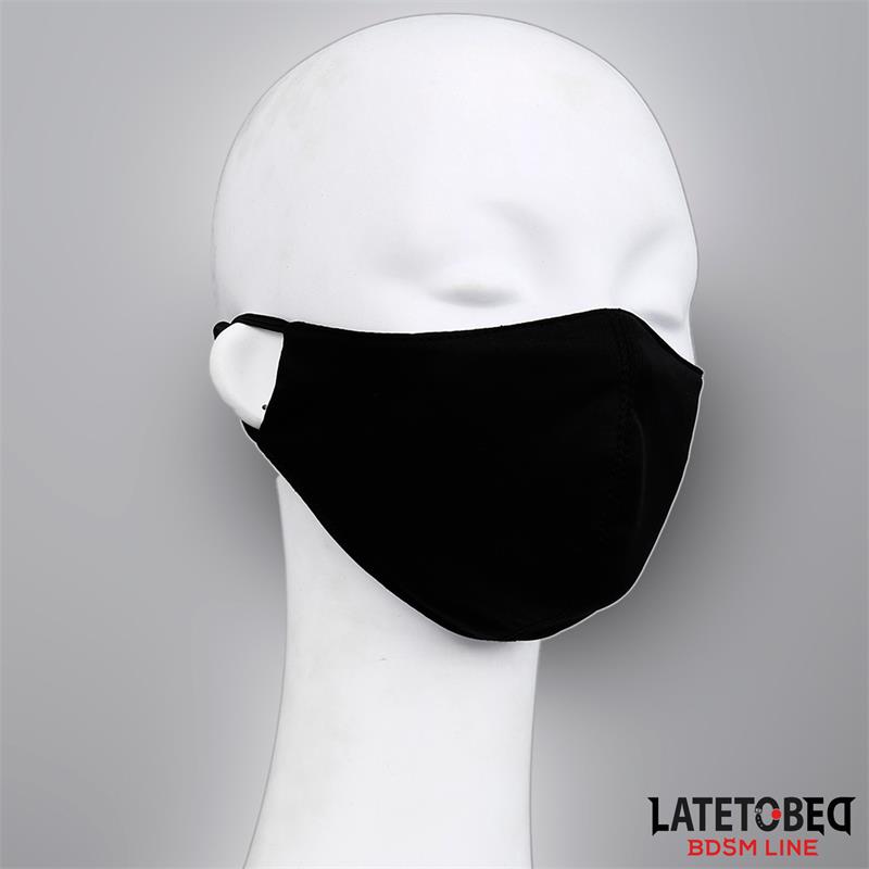 LATETOBED BDSM LINE - FACE MASK WITH 6 CM DETACHABLE DILDO