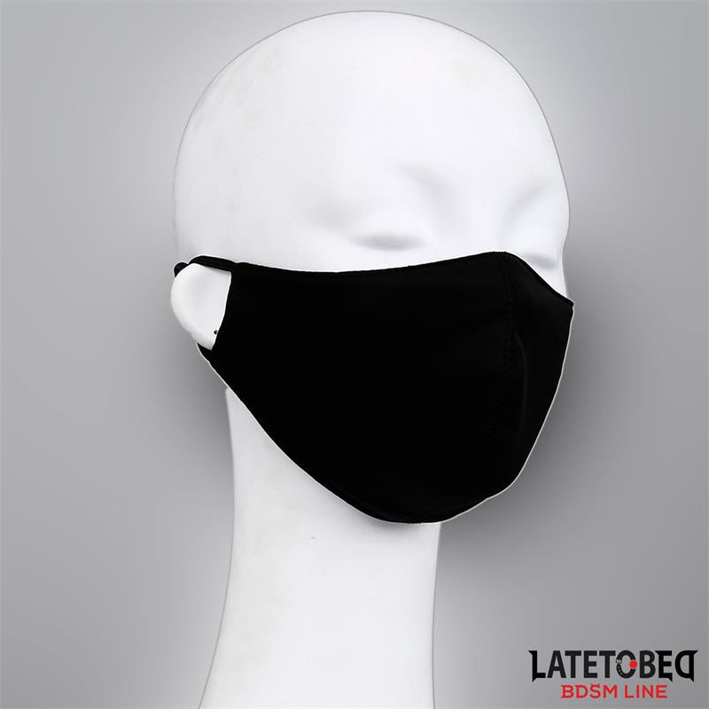 LATETOBED BDSM LINE - FACE MASK WITH 6 CM DETACHABLE DILDO
