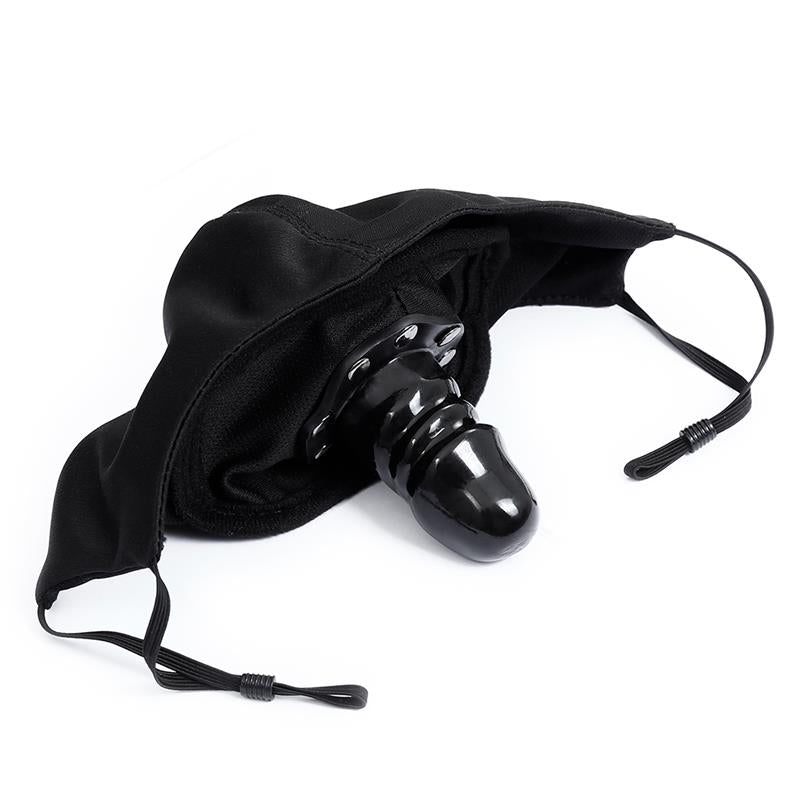 LATETOBED BDSM LINE - FACE MASK WITH DETACHABLE DILDO