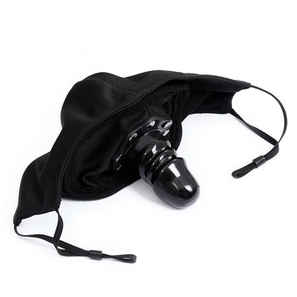 LATETOBED BDSM LINE - FACE MASK WITH DETACHABLE DILDO