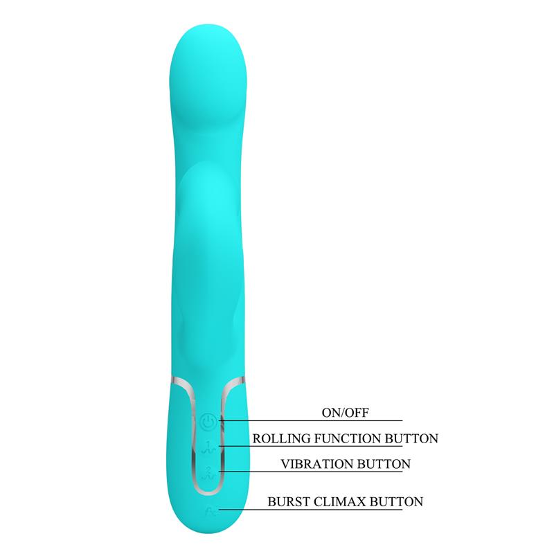 PRETTYLOVE - FALIN ROLLING VIBRATOR WITH INTERNAL BEADS USB