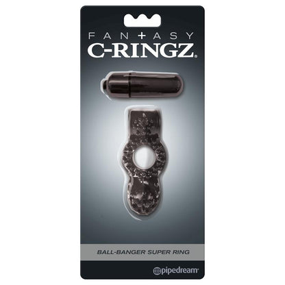 FANTASY C-RINGZ - FANTASY C-RINGZ BALL-BANGER SUPER RING BLACK