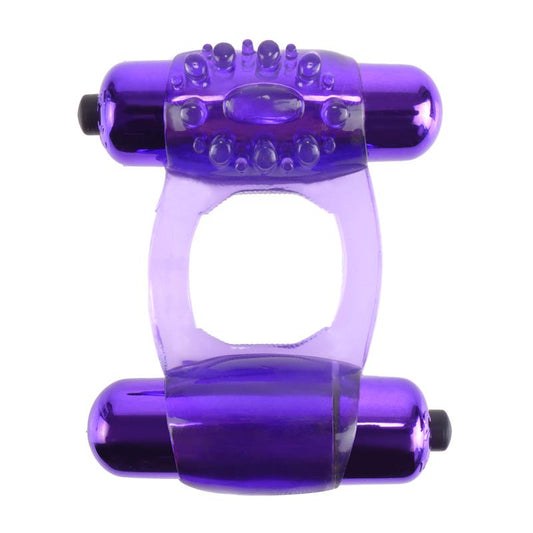 FANTASY C-RINGZ - FANTASY C-RINGZ DUO-VIBRATING SUPER RING PURPLE