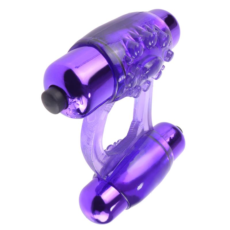 FANTASY C-RINGZ - FANTASY C-RINGZ DUO-VIBRATING SUPER RING PURPLE