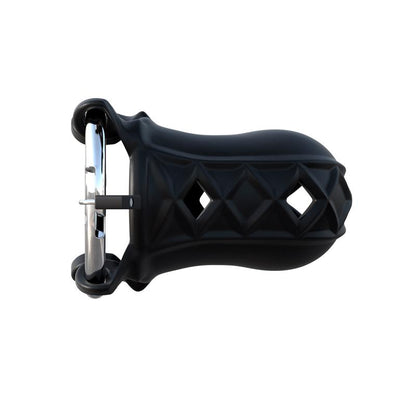 FANTASY C-RINGZ - FANTASY C-RINGZ EXTREME SILICONE COCK BLOCKER BLACK