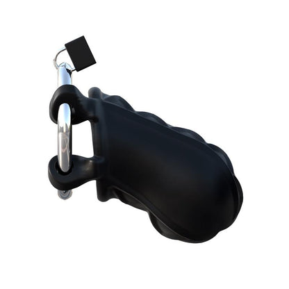 FANTASY C-RINGZ - FANTASY C-RINGZ EXTREME SILICONE COCK BLOCKER BLACK