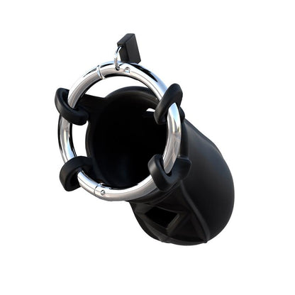 FANTASY C-RINGZ - FANTASY C-RINGZ EXTREME SILICONE COCK BLOCKER BLACK