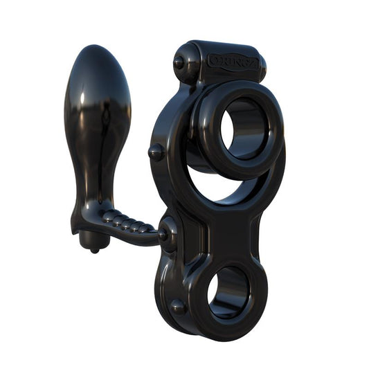 FANTASY C-RINGZ - FANTASY C-RINGZ IRONMAN ASS-GASM BLACK