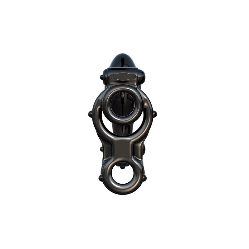 FANTASY C-RINGZ - FANTASY C-RINGZ IRONMAN ASS-GASM BLACK