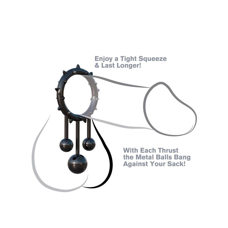 FANTASY C-RINGZ - FANTASY C-RINGZ ORIGINAL BALL BANGER BLACK