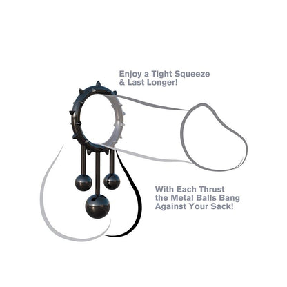 FANTASY C-RINGZ - FANTASY C-RINGZ ORIGINAL BALL BANGER BLACK