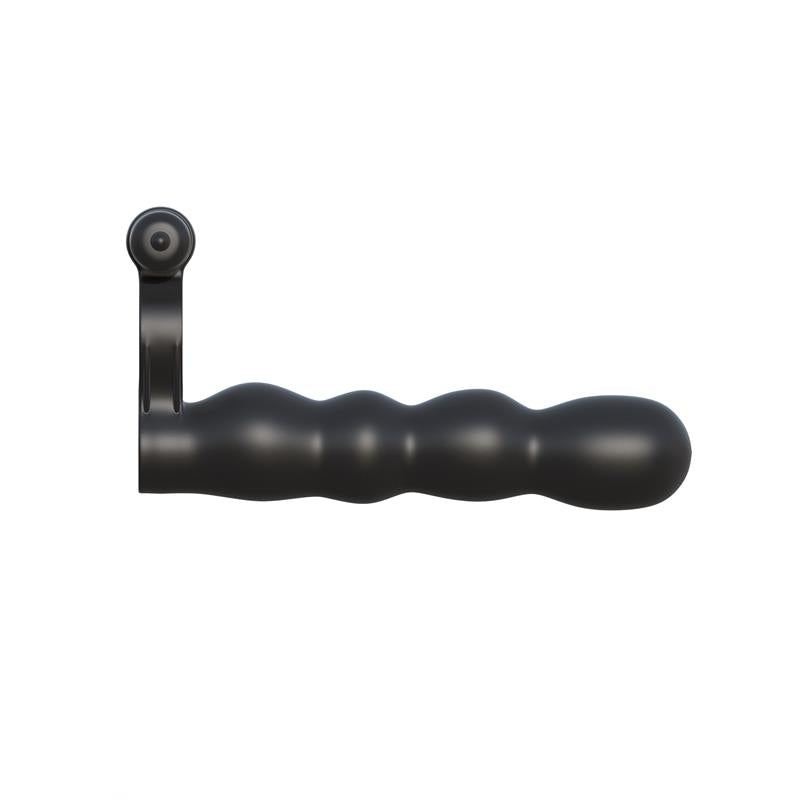 FANTASY C-RINGZ - FANTASY C-RINGZ POSABLE PARTNER DOUBLE PENETRATOR BLACK