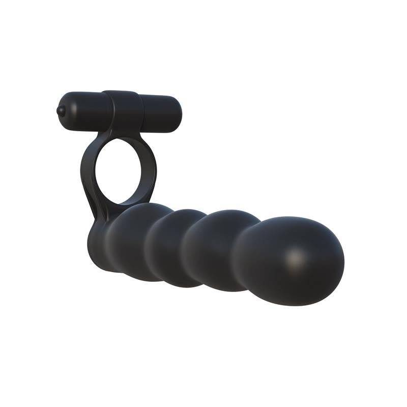 FANTASY C-RINGZ - FANTASY C-RINGZ POSABLE PARTNER DOUBLE PENETRATOR BLACK