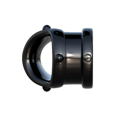 FANTASY C-RINGZ - FANTASY C-RINGZ ROCK HARD COCK PIPE BLACK